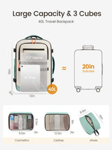 LOVEVOOK 4Pcs Travel Backpack 40L/50L 5523