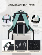 LOVEVOOK 4Pcs Travel Backpack 40L/50L 5523
