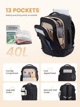 4Pcs Travel Backpack Bag 40L/50L
