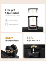 LOVEVOOK Carry on Luggage 22 Inch(ONLY US ) 4347