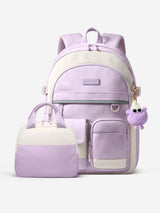 LOVEVOOK Cute School Backpack with Lunch Bag 5568