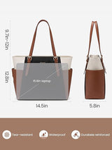 LOVEVOOK Laptop Tote Bag 15.6" 17.3" 4559