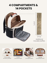 LOVEVOOK Lunch Backpack 15.6" 17.3" 5705