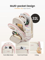 LOVEVOOK School Backpack 15.6" 17" 5611