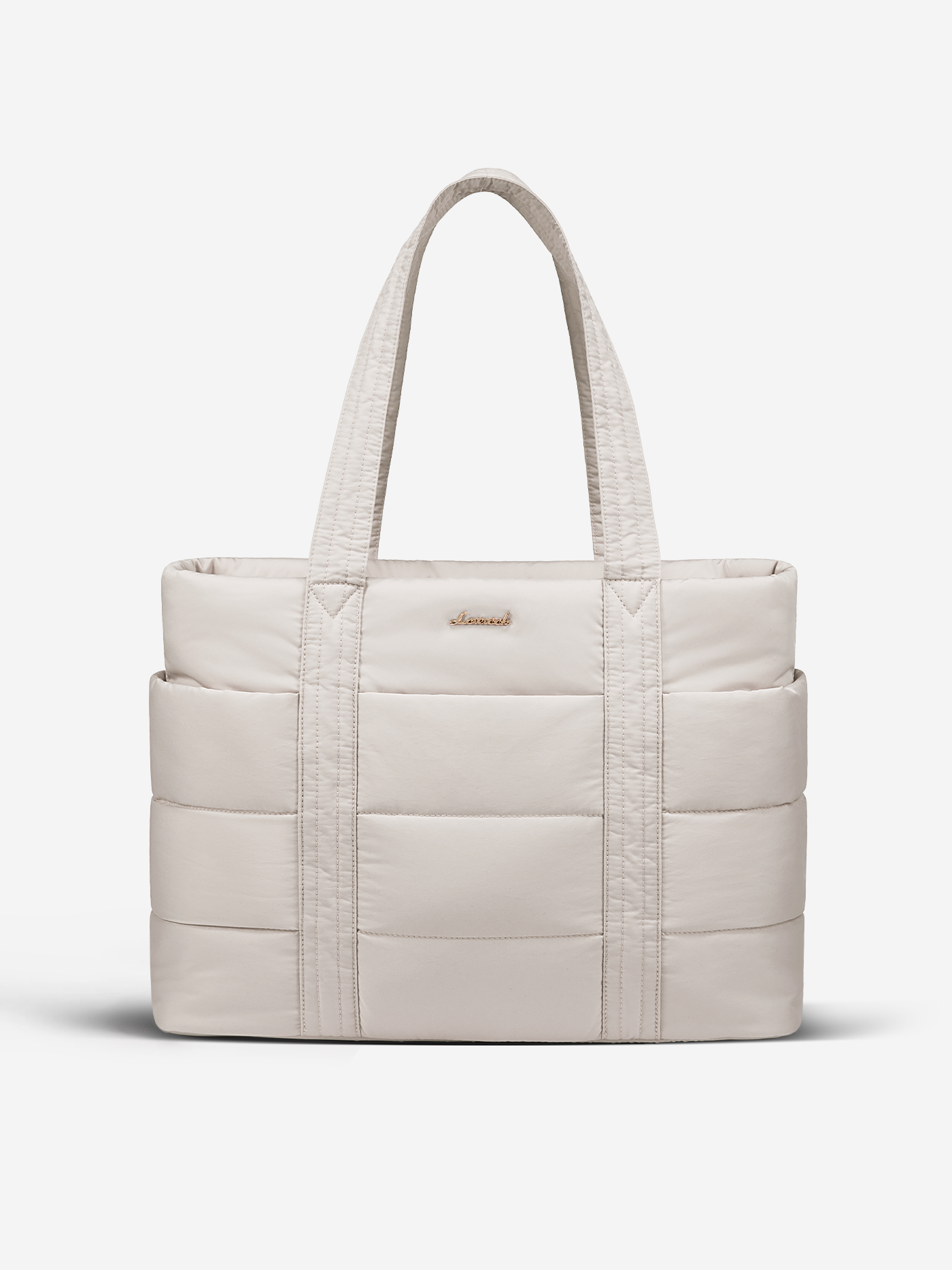 LOVEVOOK Large Puffer Work Tote Bag, 15.6" 17" 4146
