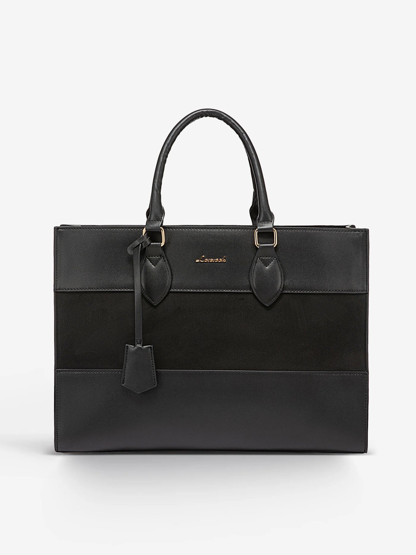 LOVEVOOK 2Pcs Colorblock Laptop Tote Bag, 15.6" 17.3" 3024