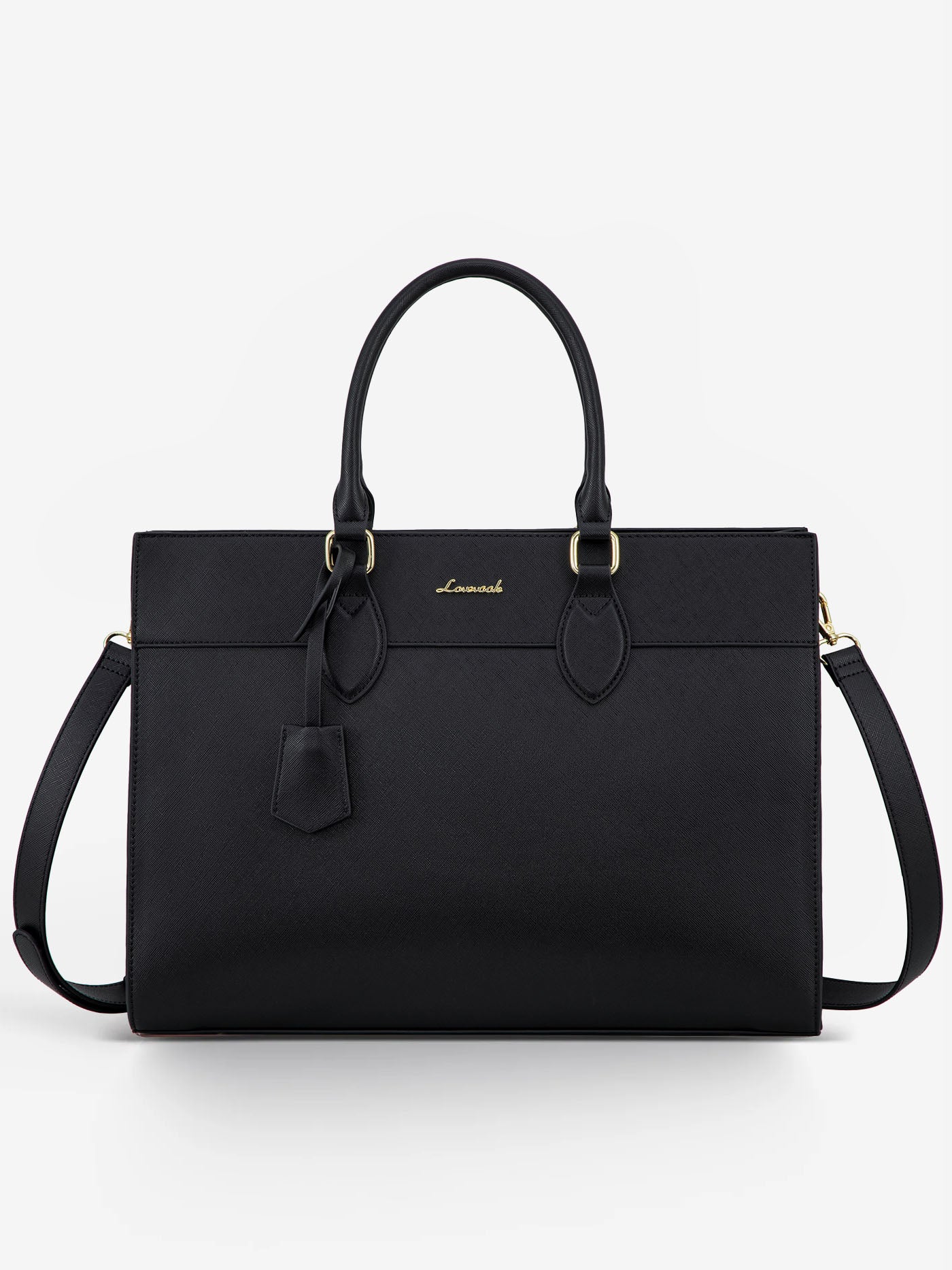 LOVEVOOK 2Pcs Leather Computer Bag, 15.6" 17.3" 30520