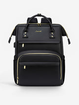 LOVEVOOK Leather Laptop Backpack, 15.6"-18" 175018