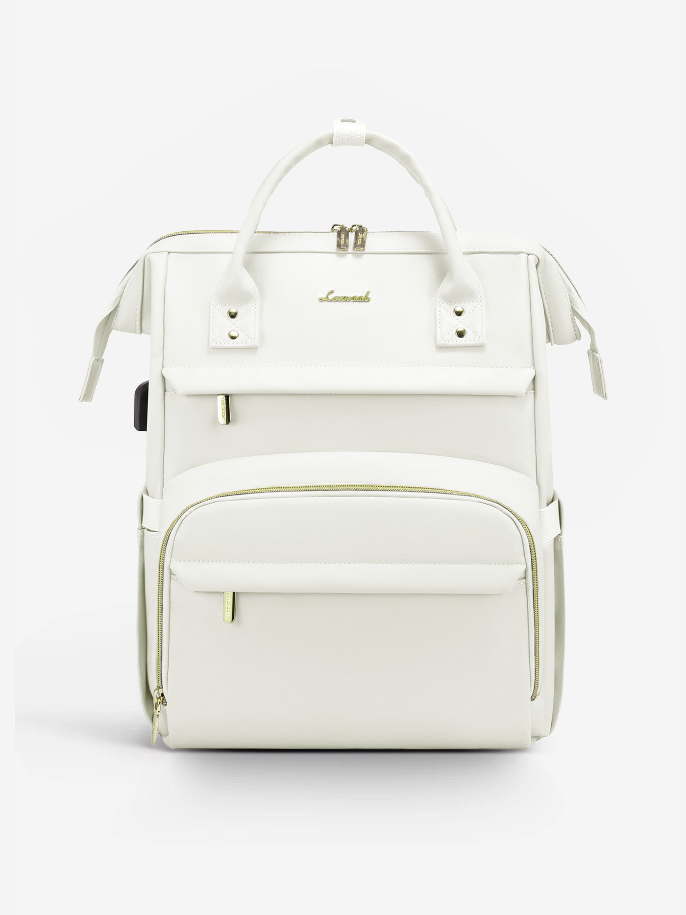 LOVEVOOK Leather Laptop Backpack, 15.6"-18" 175018