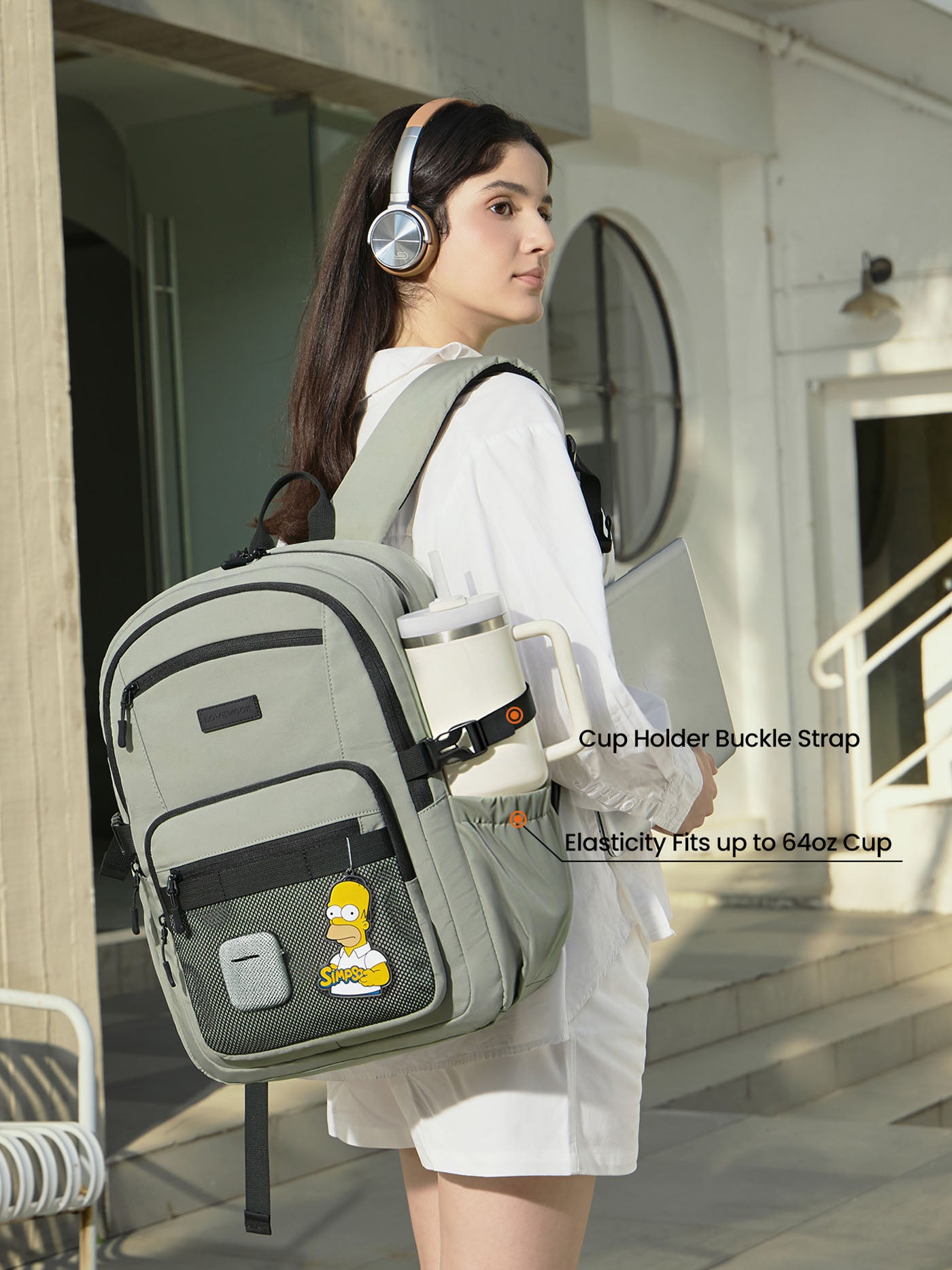 LOVEVOOK Laptop Backpack 15.6" 17.3" 5306