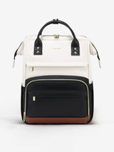 LOVEVOOK Leather Laptop Backpack, 15.6" 17" 22171