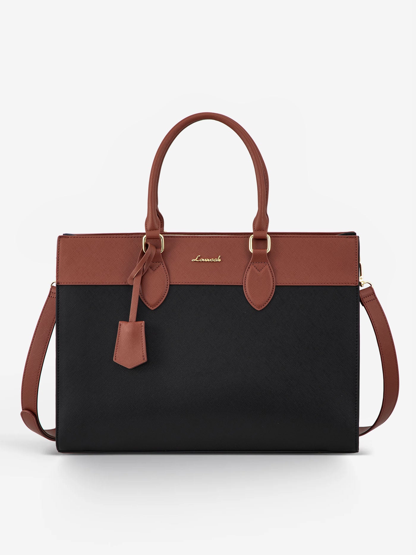 LOVEVOOK 2Pcs Leather Computer Bag, 15.6" 17.3" 30520