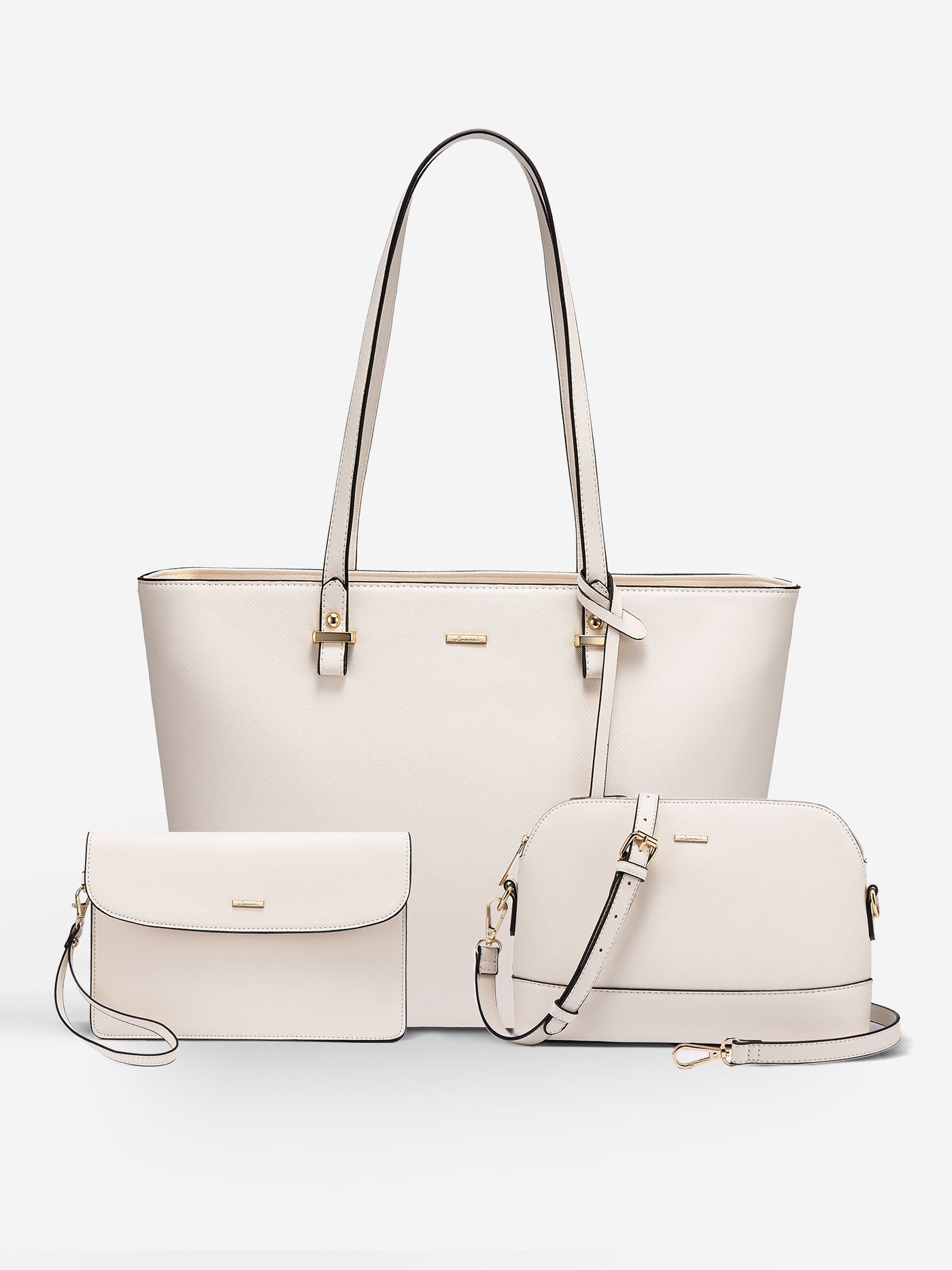 LOVEVOOK 3Pcs Fashion Tote Bag 09760