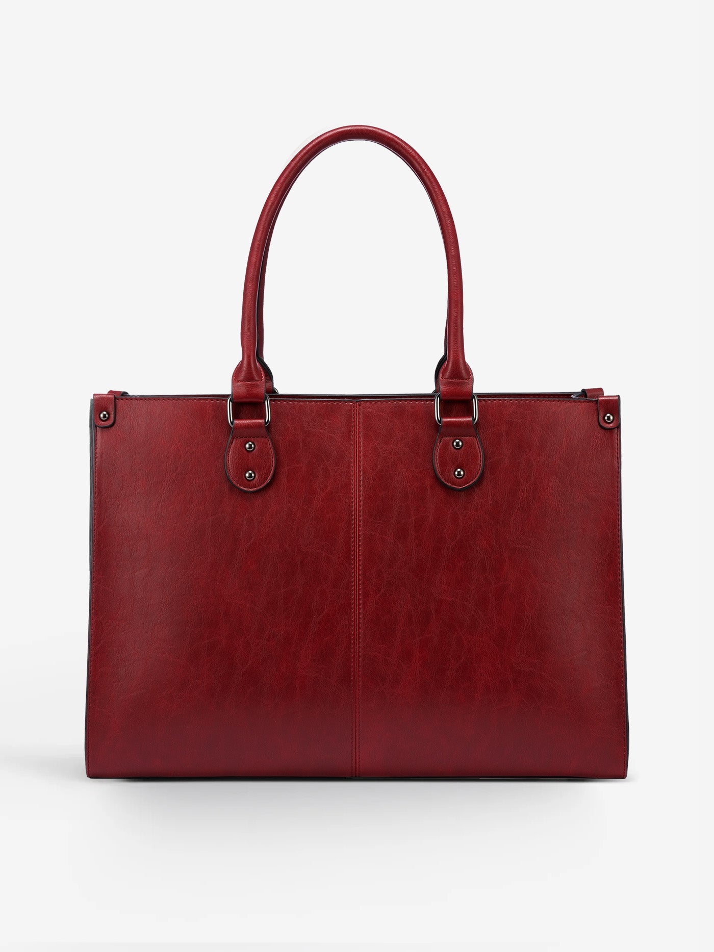 LOVEVOOK 2Pcs Vintage Leather Laptop Bag, 15.6" 2035