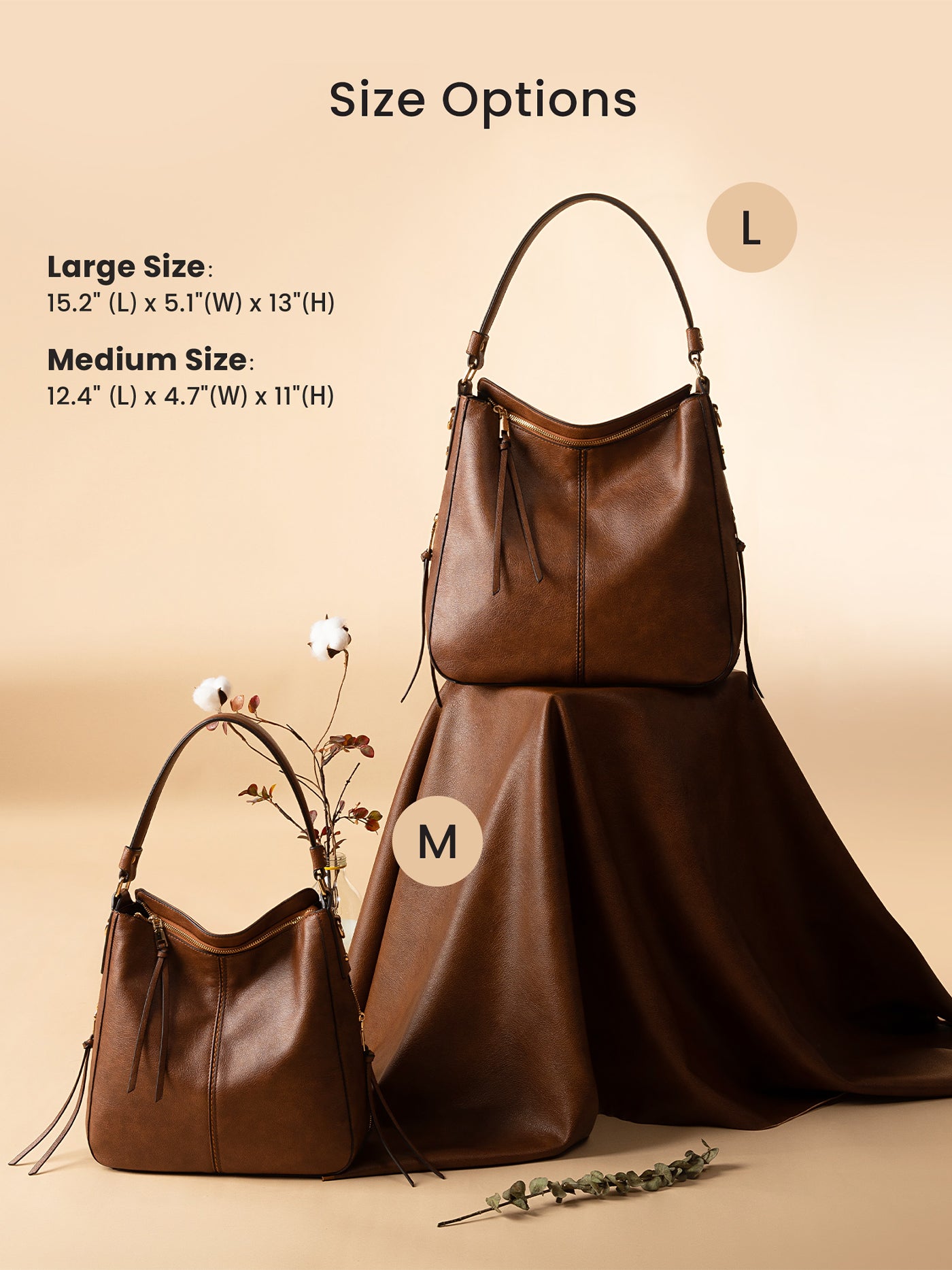 LOVEVOOK Vintage Leather Tote 1176