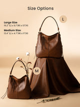 LOVEVOOK Vintage Leather Tote 1176