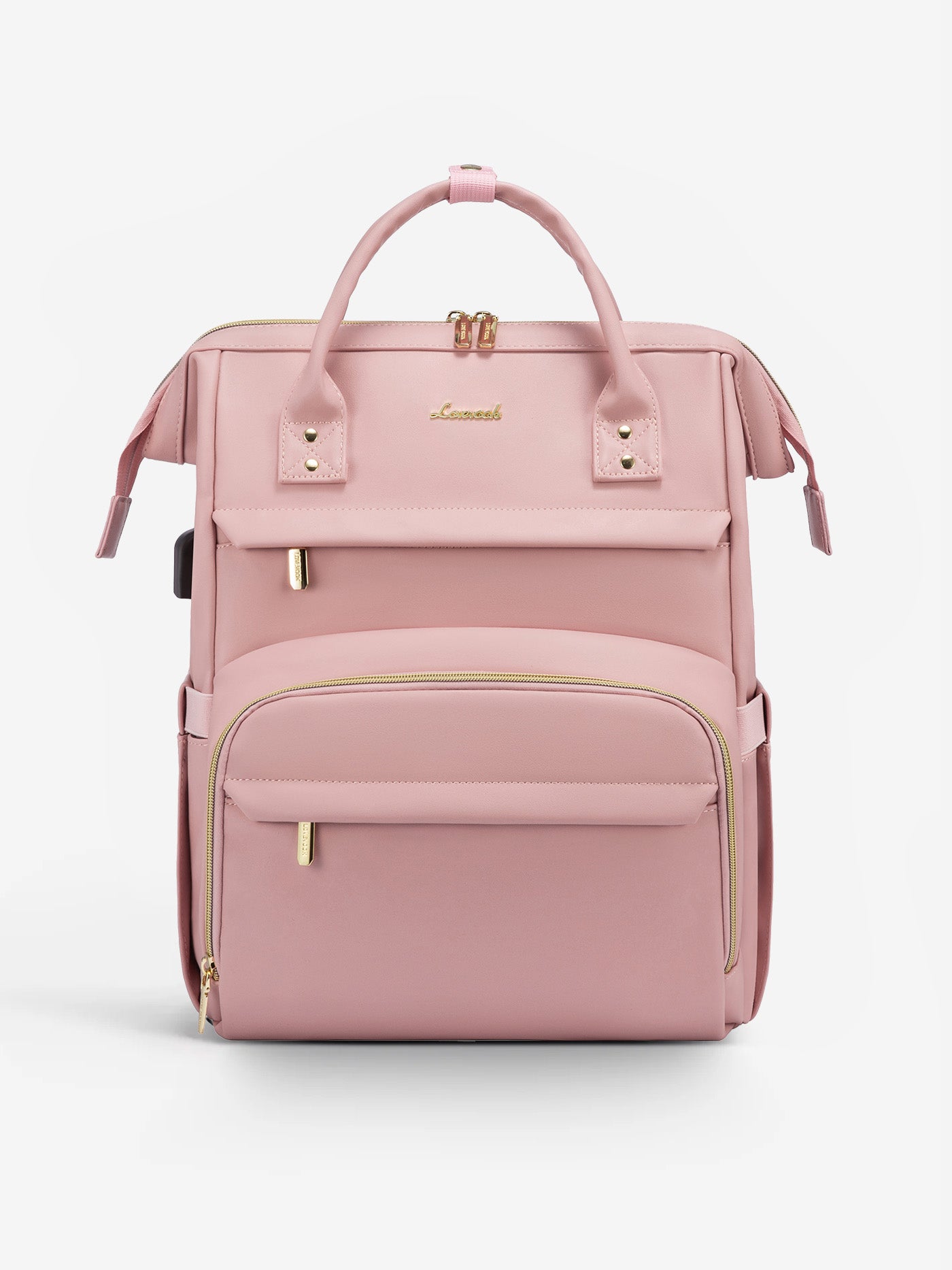 LOVEVOOK Leather Laptop Backpack, 15.6"-18" 175018