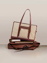 The Anchor Collection Tote Bag, C0004, Cognac
