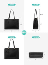 LOVEVOOK 2Pcs Laptop Shoulder Bag, 15.6" 1489