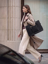 The Anchor Collection Tote Bag, C0004, Black