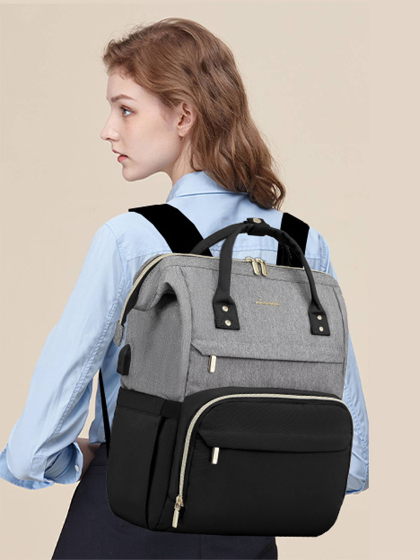 LOVEVOOK Viola V Laptop Backpack, 15.6" 17" 1577
