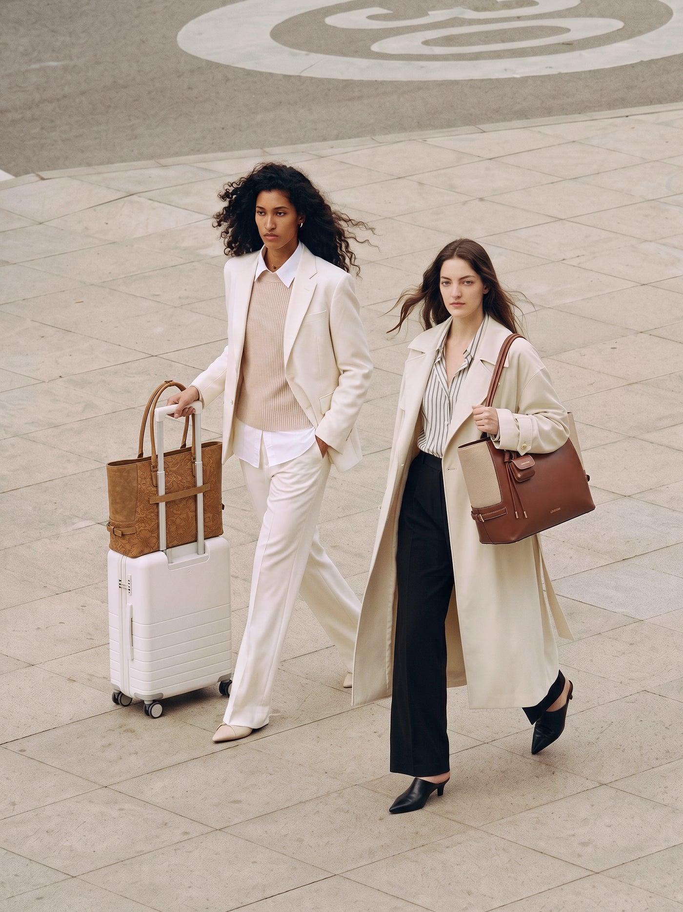 The Anchor Collection Tote Bag, C0003, Cognac