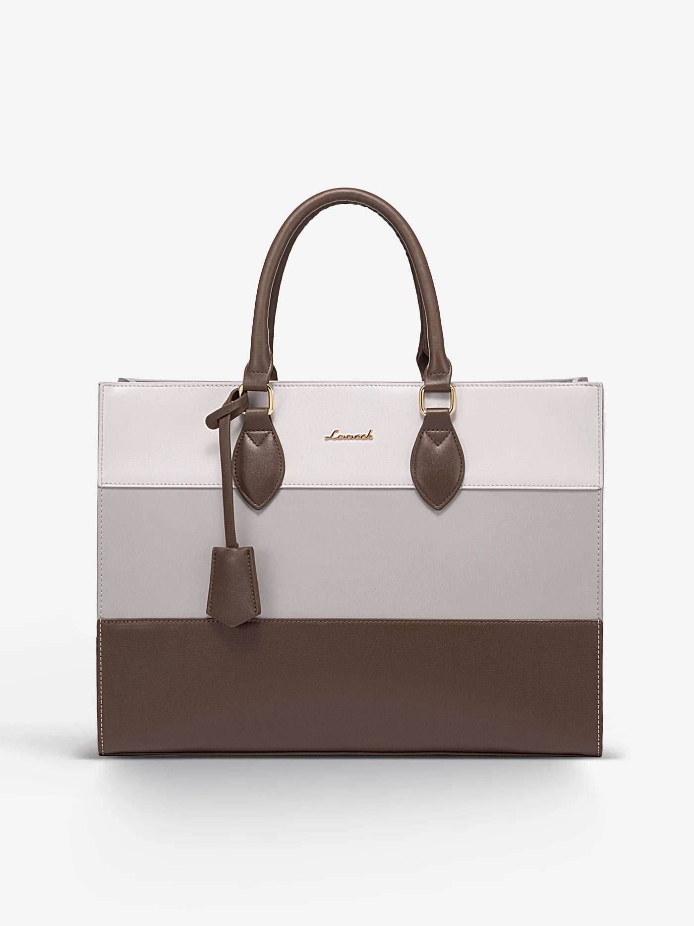 LOVEVOOK 2Pcs Colorblock Laptop Tote Bag, 15.6" 17.3" 3024