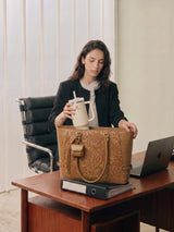 The Anchor Collection Tote Bag, C0003, Gray & Black