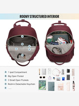 LOVEVOOK Light Weight Fashion Backpack, 11" 13.3" 19760