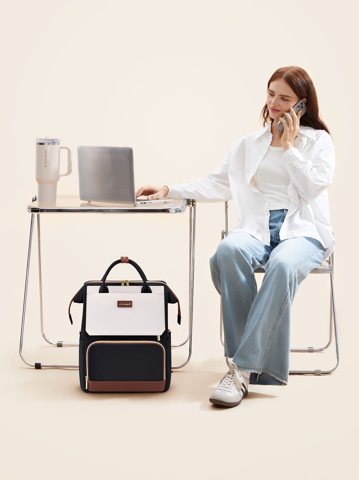 LOVEVOOK Cute Casual Laptop Backpack, 15.6" 17.3", 5000 5000