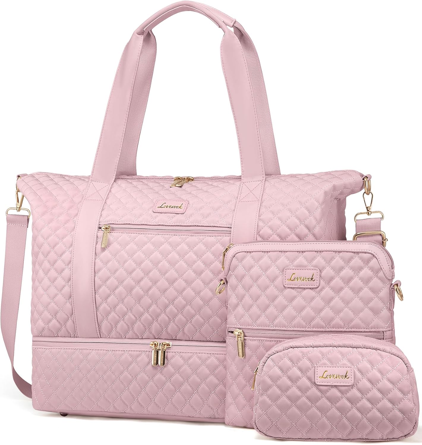 LOVEVOOK 3Pcs Visby Duffel Bag 3012