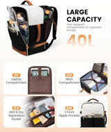 LOVEVOOK 4Pcs Travel Backpack, 40L 2112