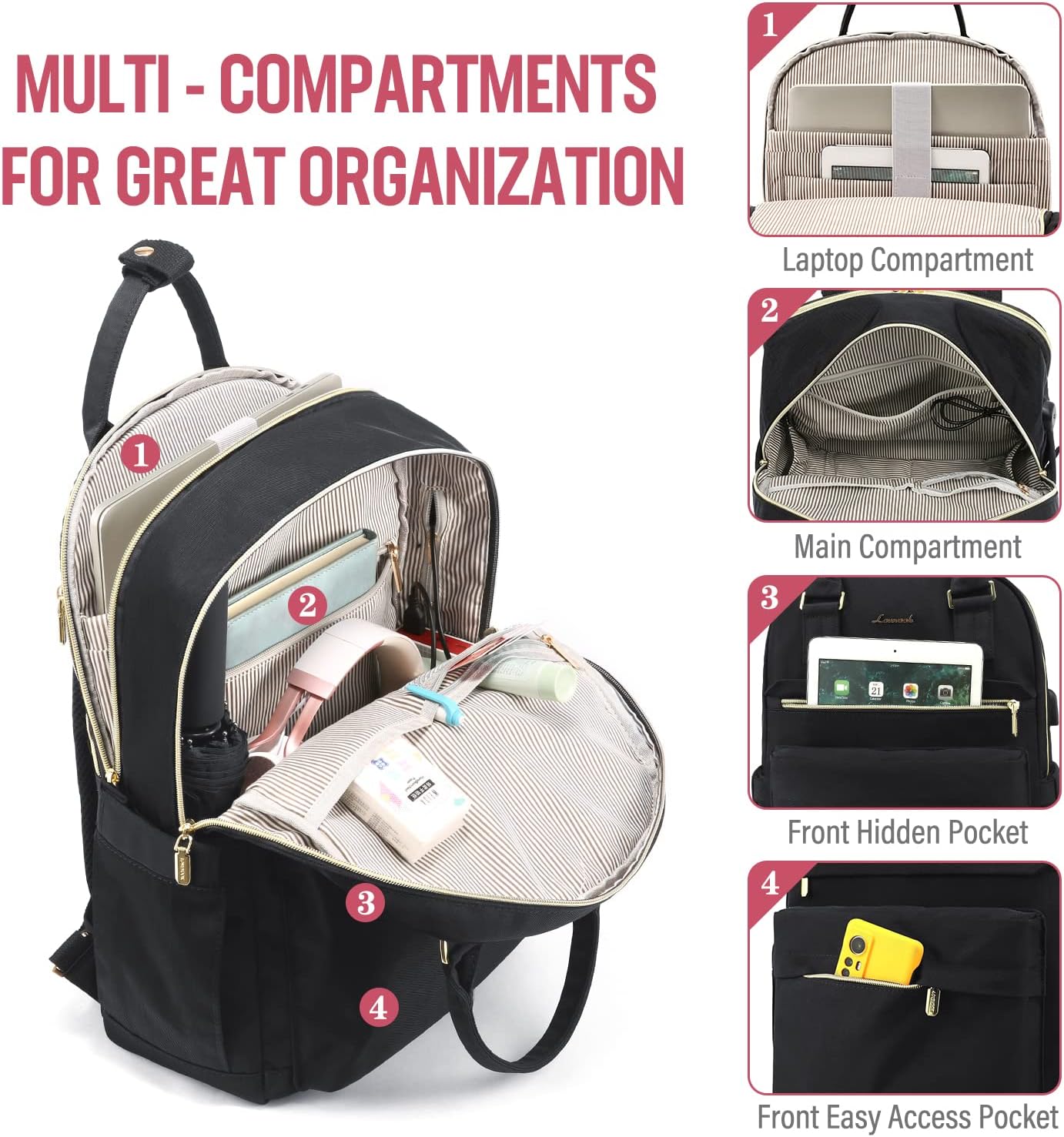 LOVEVOOK Mini School Backpack 1983