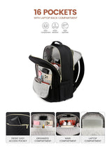 LOVEVOOK The V Laptop Backpack, 15.6"-17.3" 15330