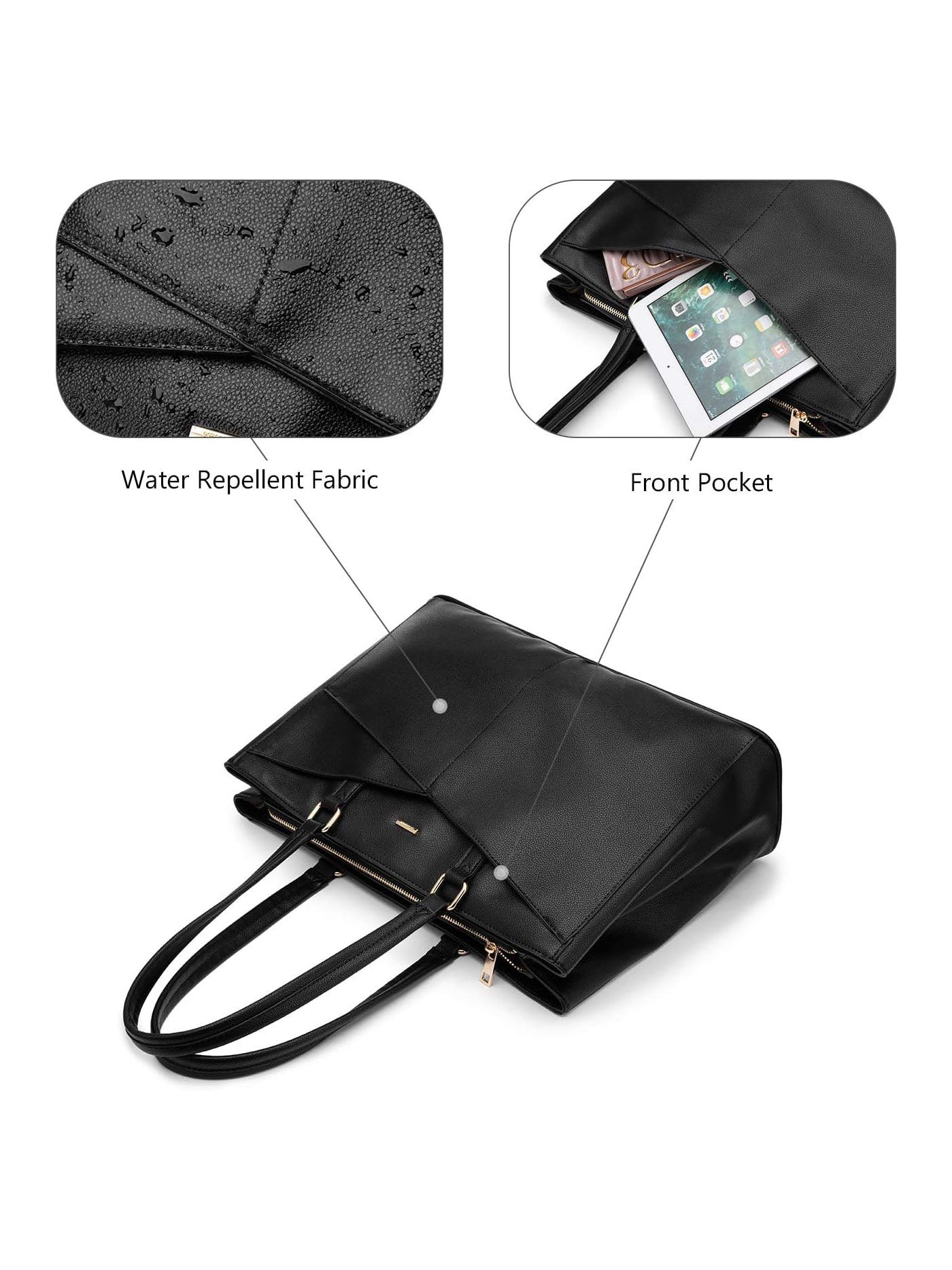LOVEVOOK Laptop Shoulder Bag, 15.6" 1476