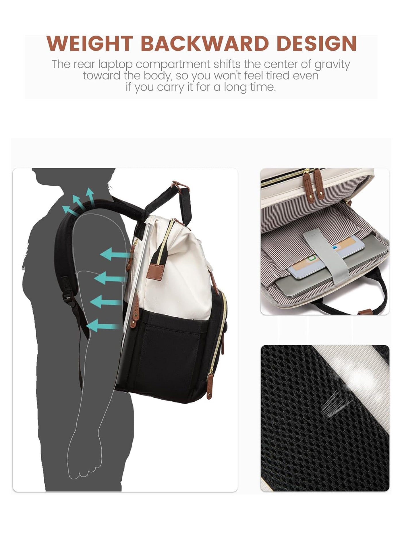 LOVEVOOK Laptop Backpack, 15.6" 17.3" 2237
