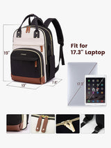 LOVEVOOK Molebelle Laptop Backpack, 15.6" 17" 20120