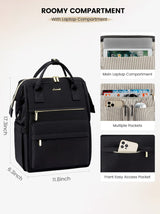 LOVEVOOK Laptop Backpack, 15.6" 17.3" 2020