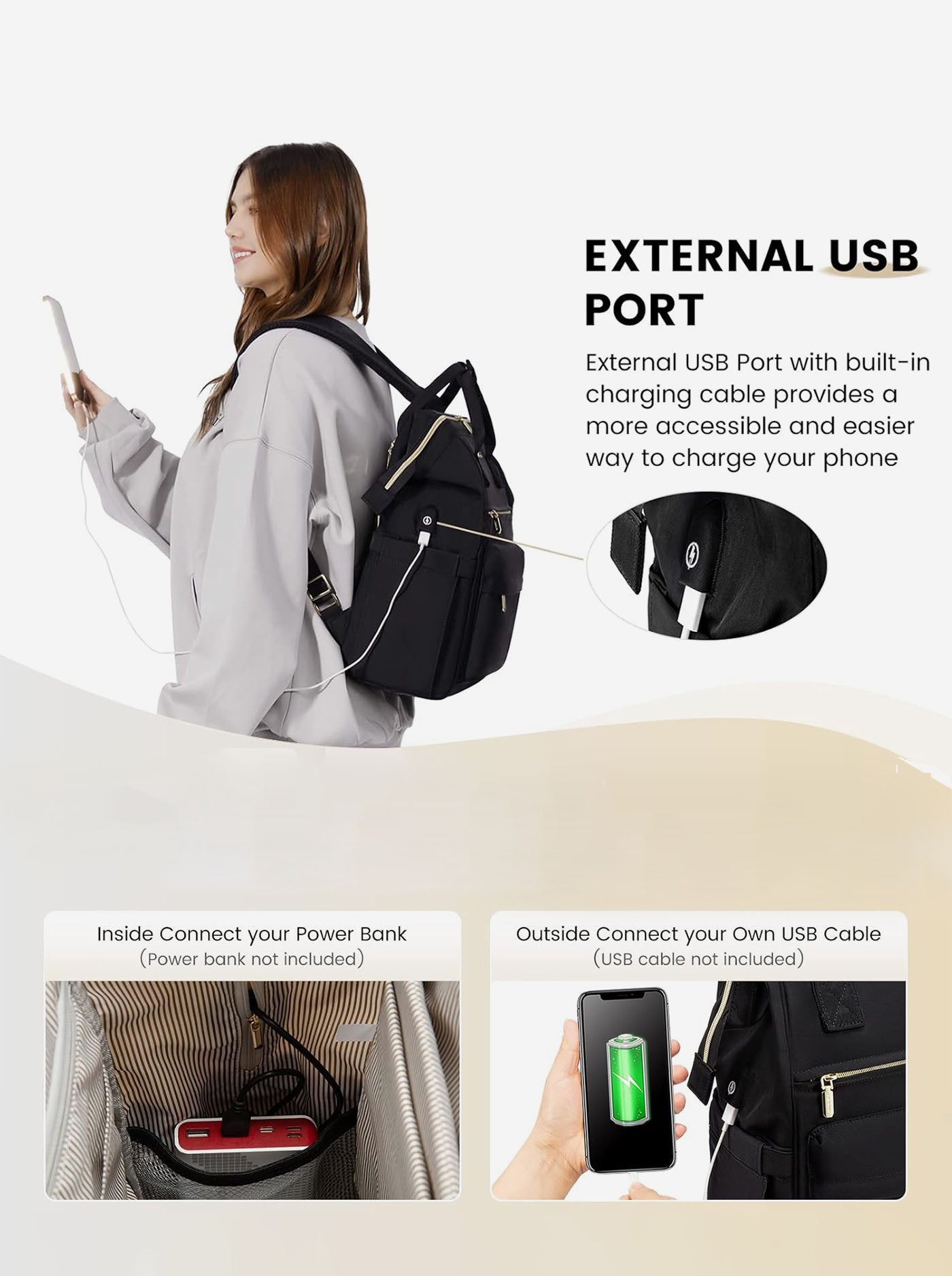 LOVEVOOK Laptop Backpack, 15.6" 17.3" 2020