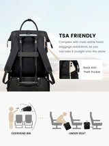 LOVEVOOK Laptop Backpack, 15.6" 17.3" 2020
