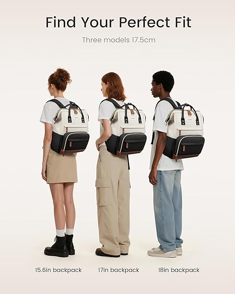 LOVEVOOK Lantana Laptop Backpack, 15.6" 17" 204633