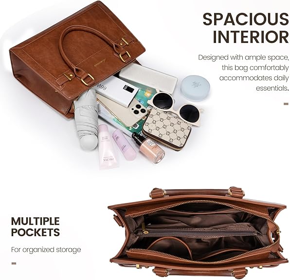 LOVEVOOK Leather Handbag and Purse 2166