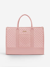 LOVEVOOK 2 Pcs Quilted Laptop Tote Bag, 15.6" 17" 2224