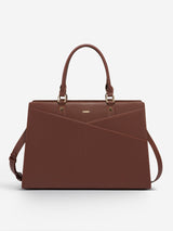 LOVEVOOK 2Pcs Leather Office Laptop Tote Bag, 15.6" 17.3" 22310