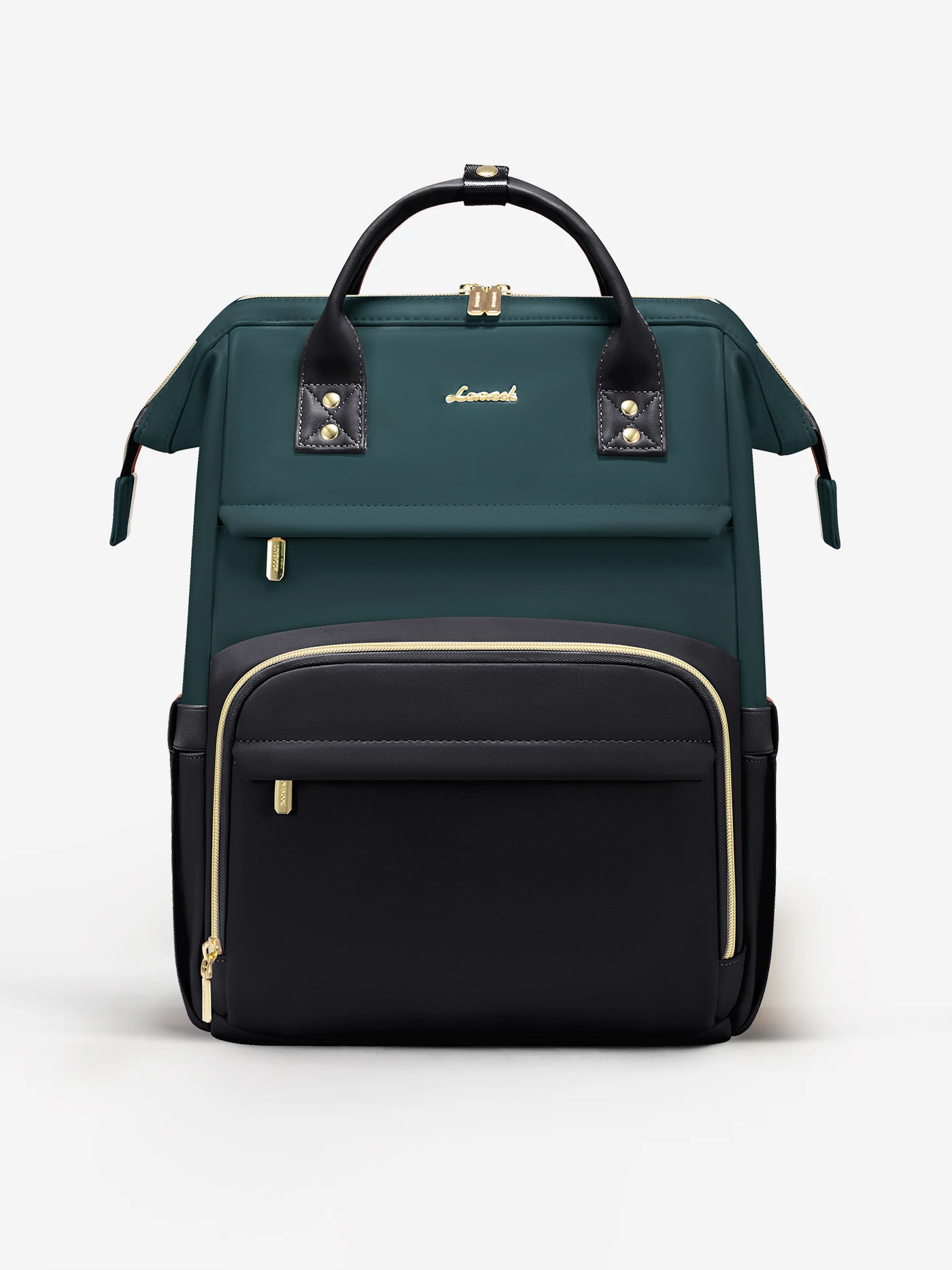 LOVEVOOK Leather Laptop Backpack, 15.6" 17" 22171