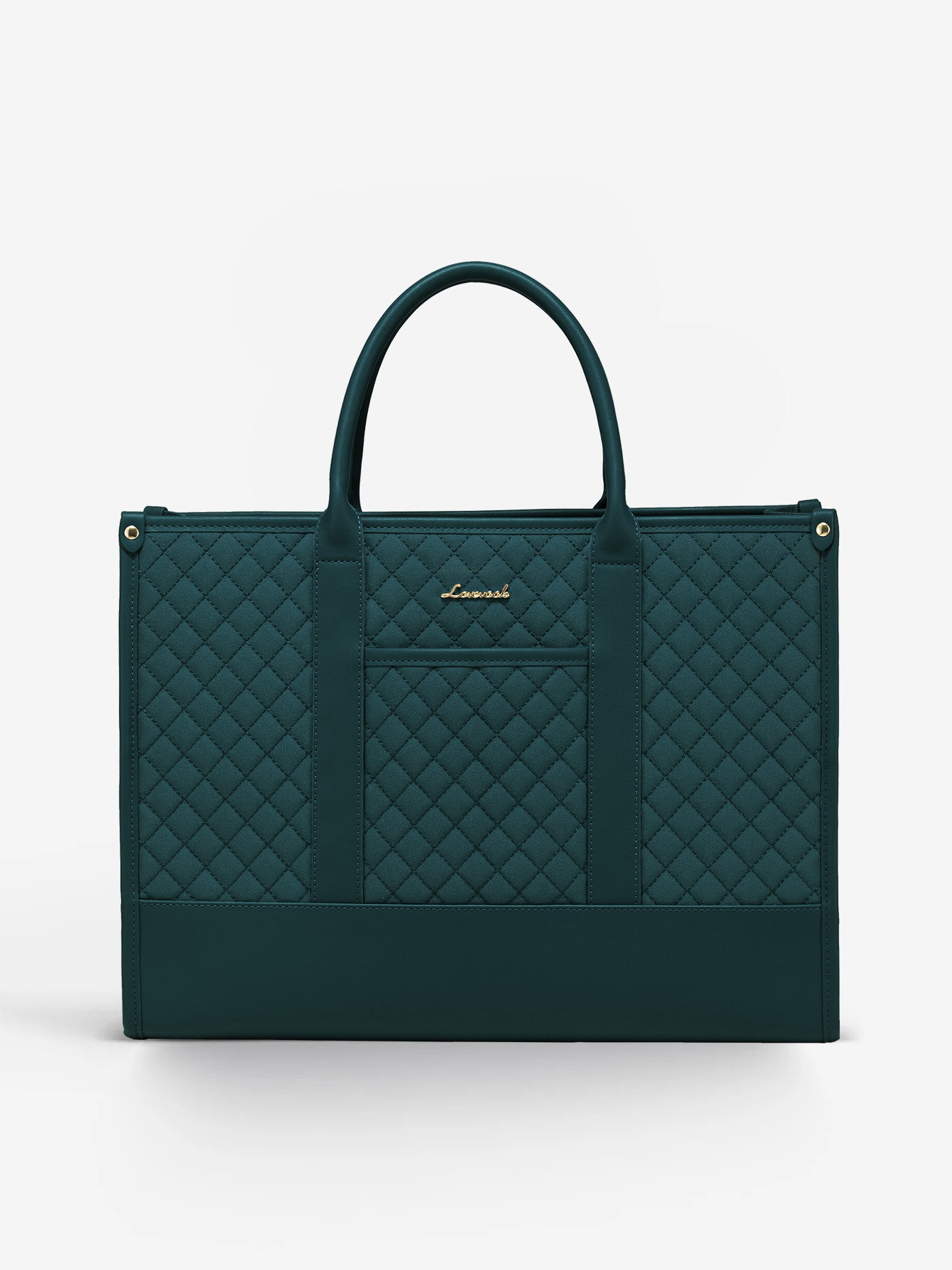 LOVEVOOK 2 Pcs Quilted Laptop Tote Bag, 15.6" 17" 2224