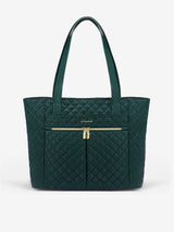 LOVEVOOK 2Pcs Diamond Quilted Tote Bag, 15.6" 17" 2176