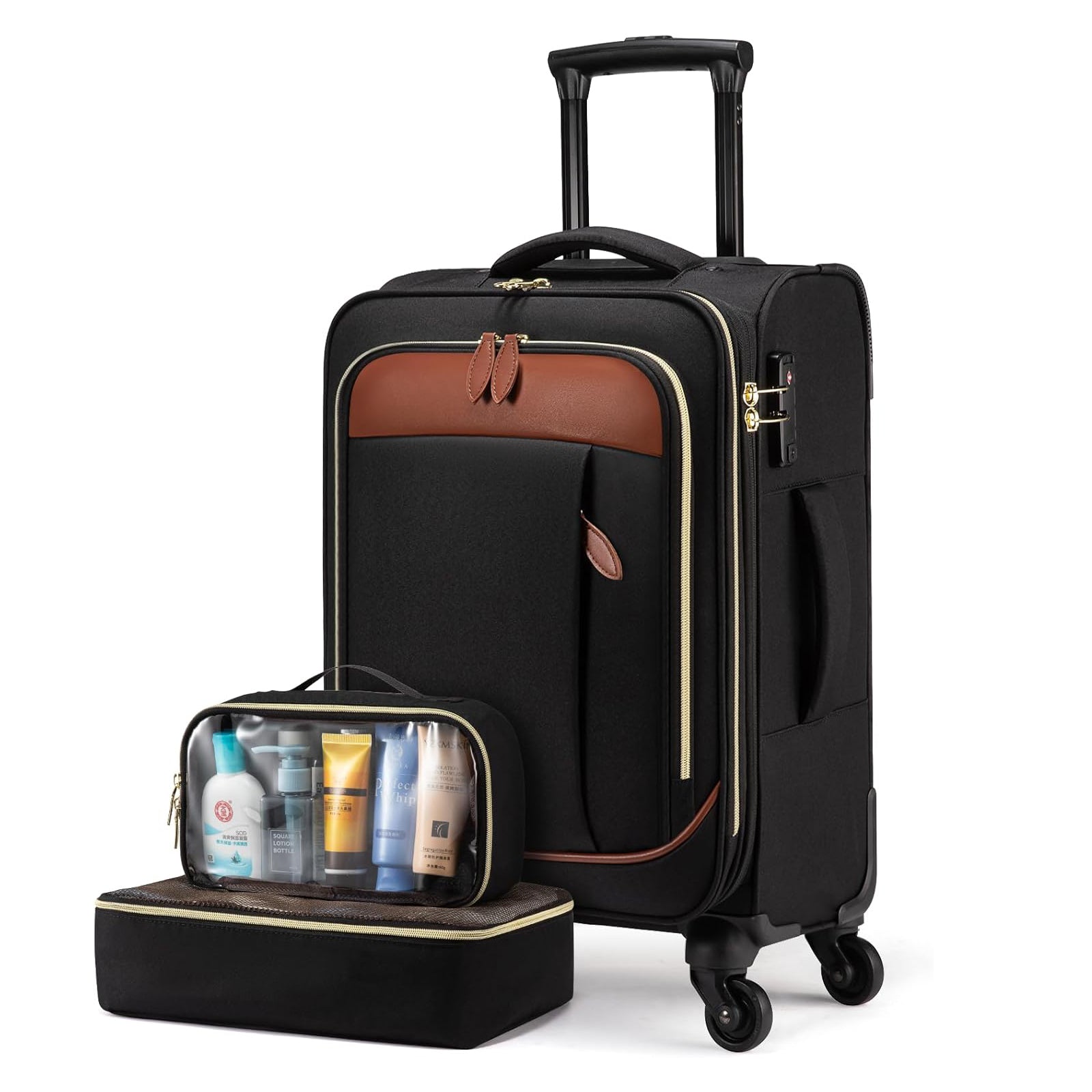 LOVEVOOK 4Pcs Travel Suitcases 20 Inch(US ONLY) 2239