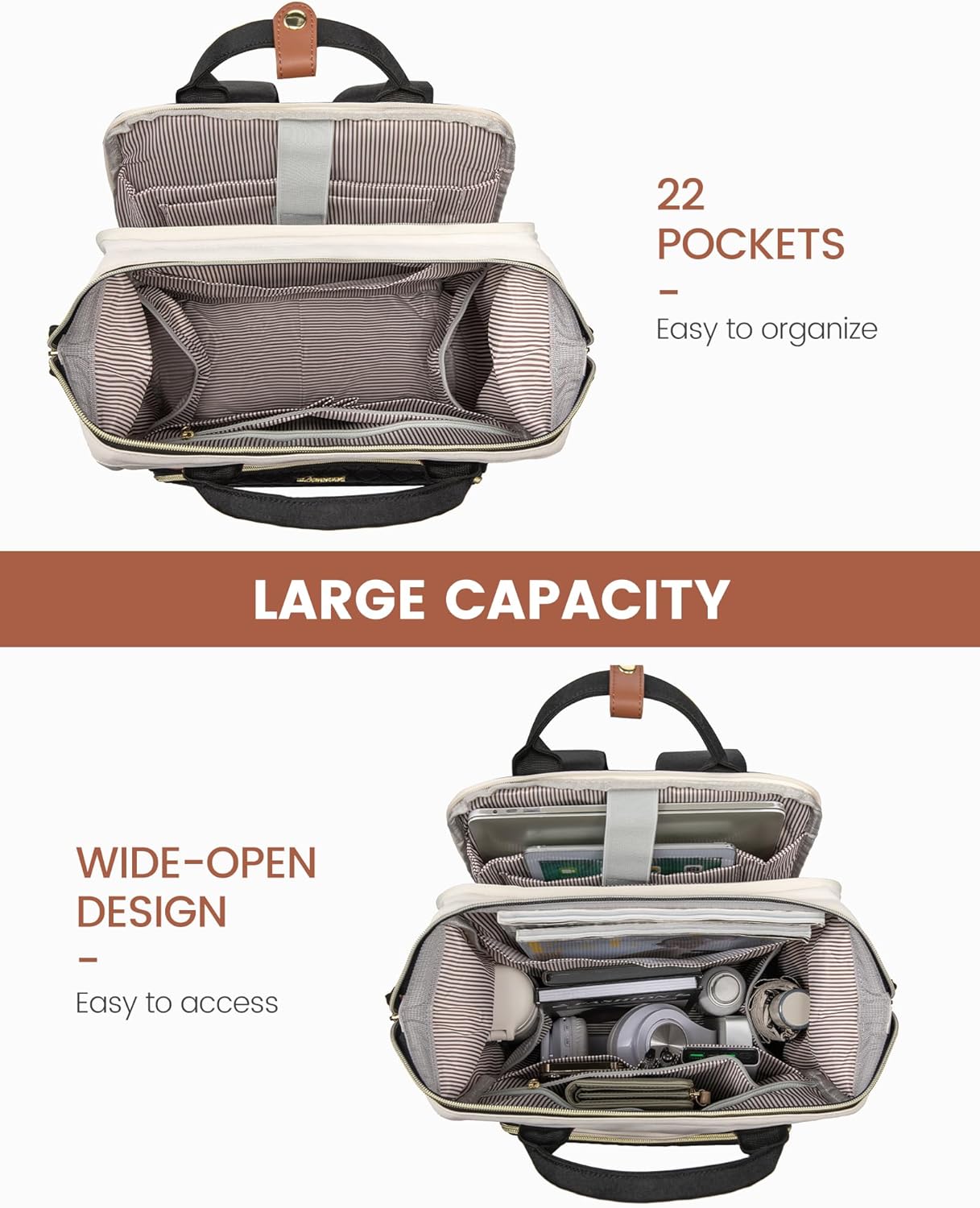 LOVEVOOK Laptop Backpack, 15.6" 17.3" 2237