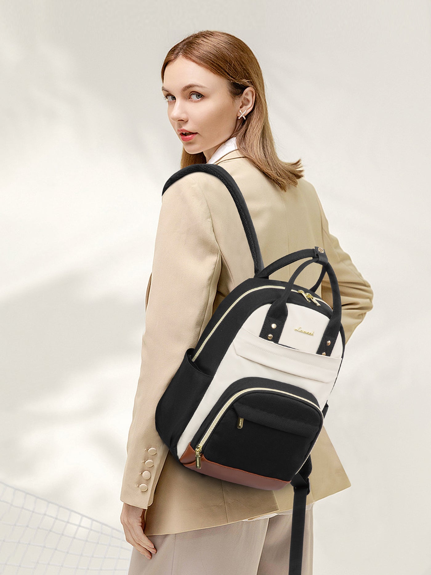LOVEVOOK Mini Fashion Backpack, 14" 15" Laptop Backpack 3020